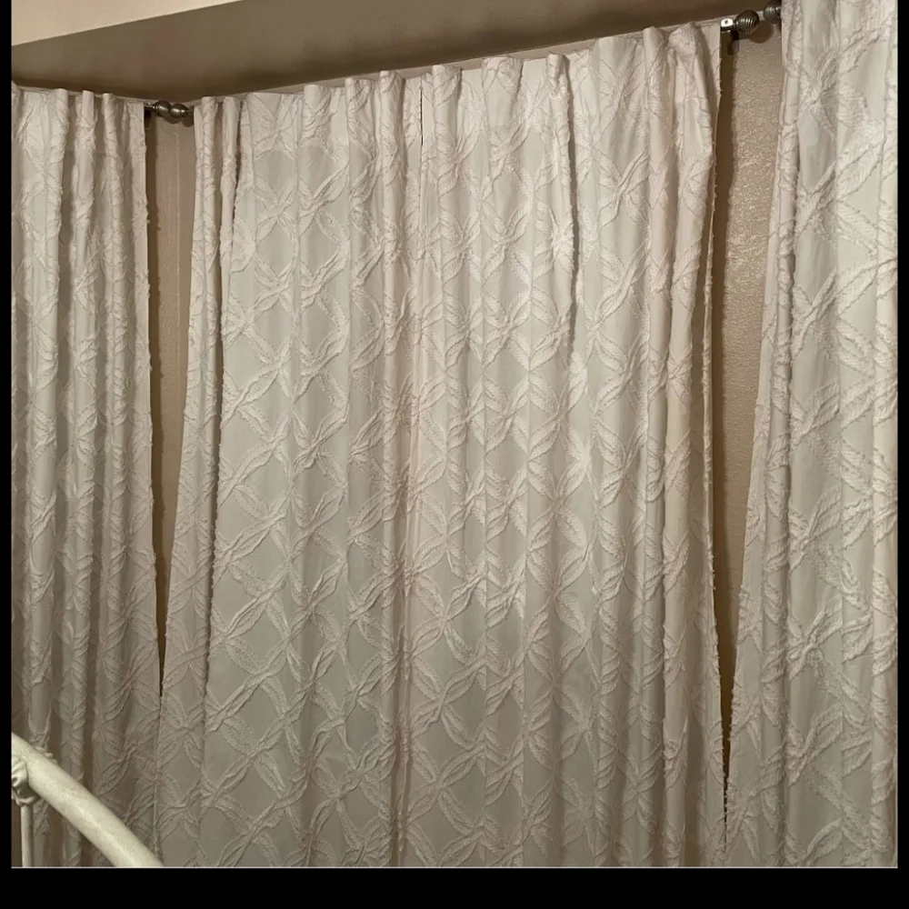 Restoration Hardware Cream Curtains
